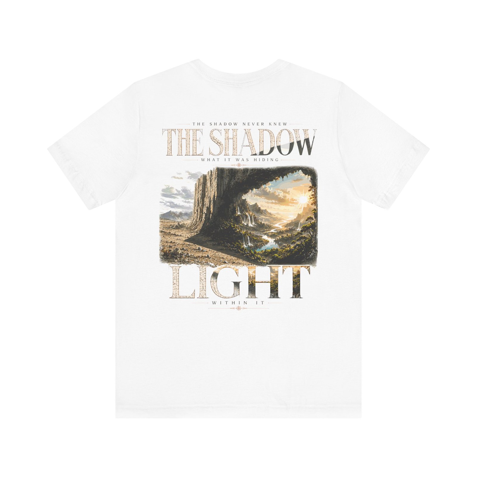 The Shadow & Light Back Print Tee - Image 5
